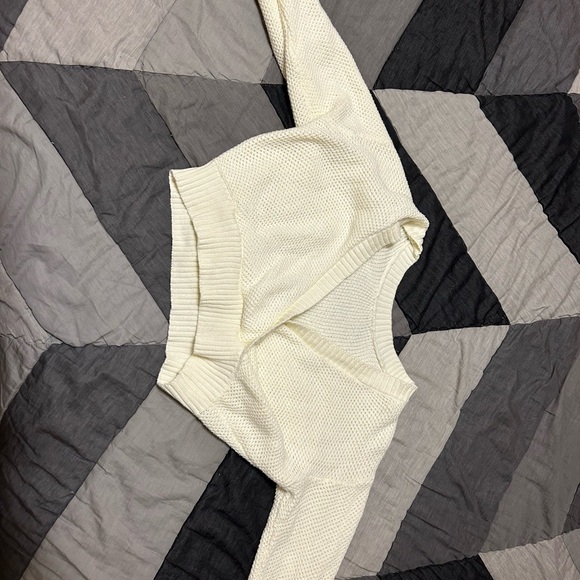 Hurley white-cream v-neck sweater - Picture 2 of 3